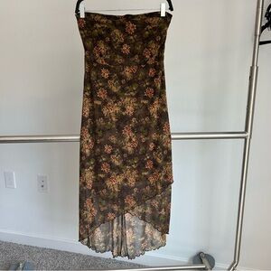 Vintage sans souci fairy brown dress/skirt